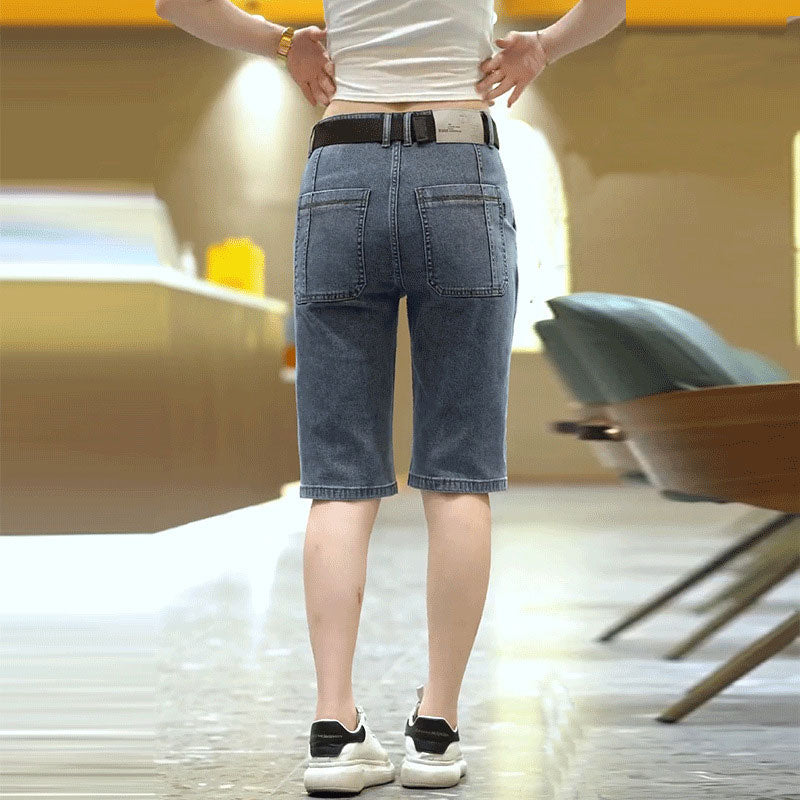 Six Pocket Denim Shorts