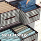 Houndstooth Clothes Storage Box
