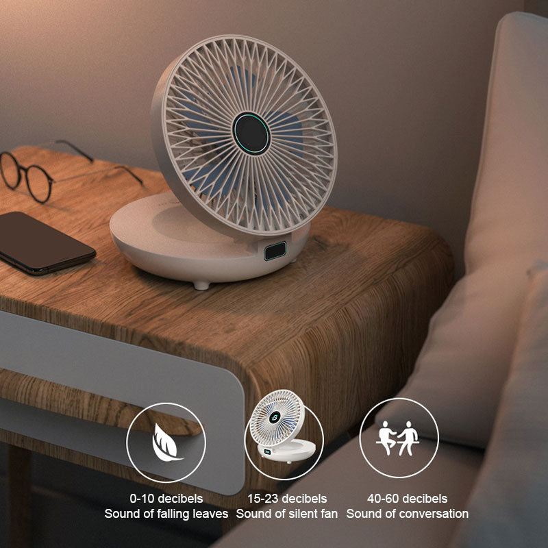 Small Desktop Silent Electric Fan