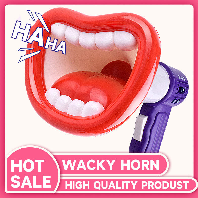 Children's Handheld Big Red Lips Horn