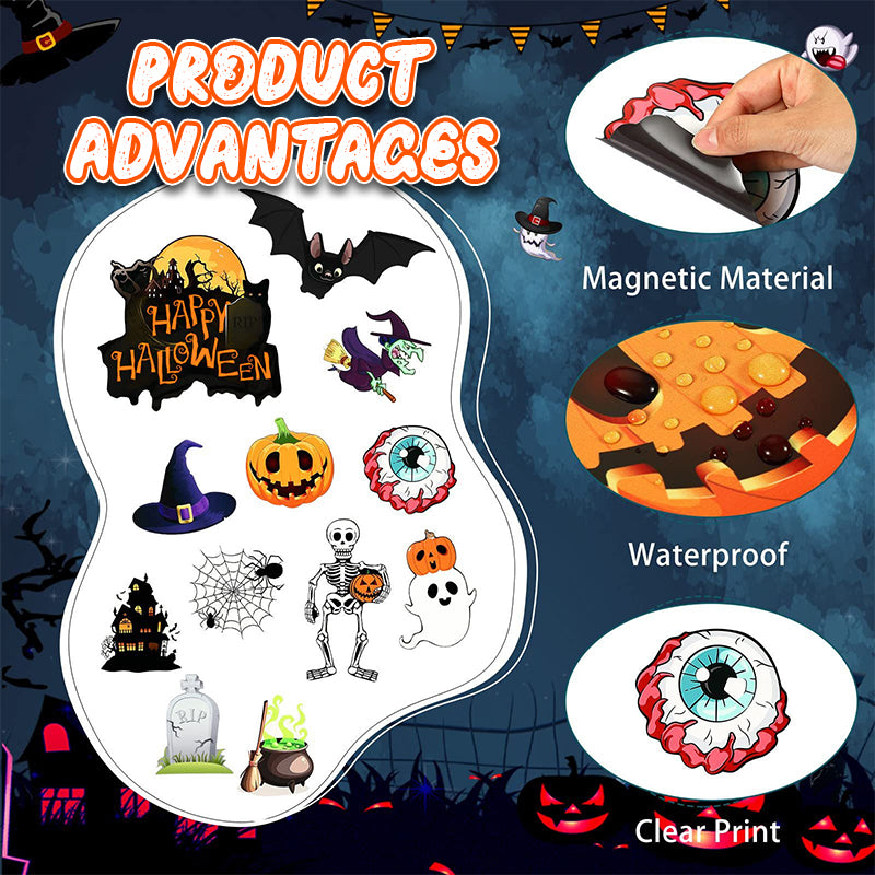 Halloween Car Stickers Magnetic