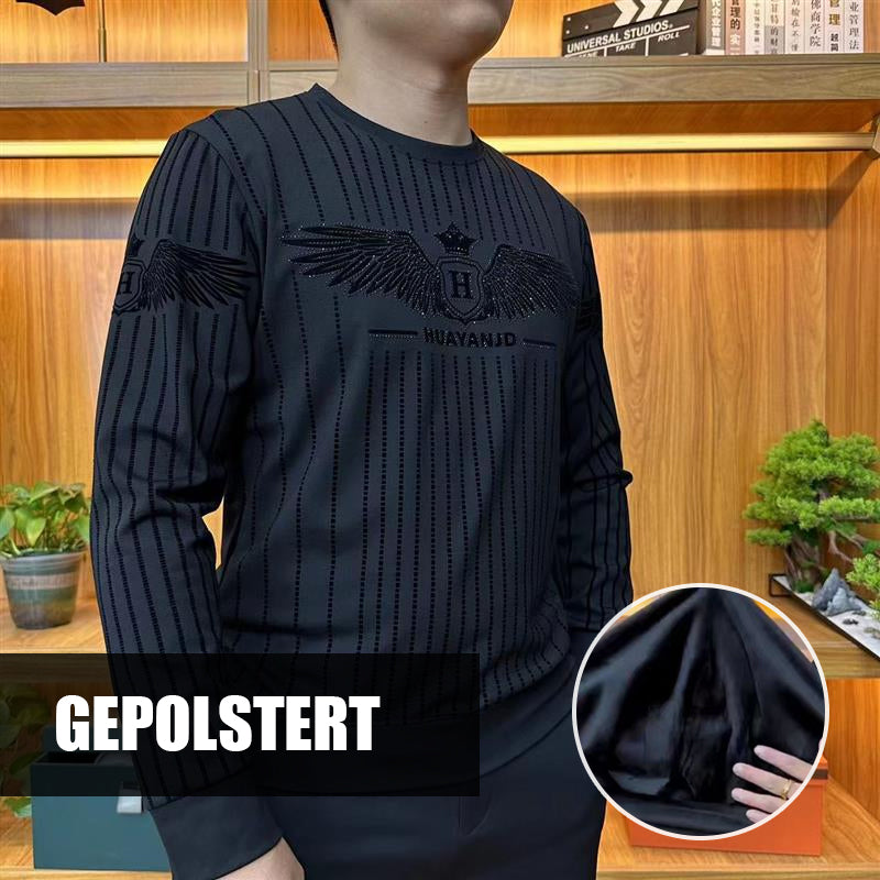 Herrenoberteil mit Flügelprint/Wings print men's top