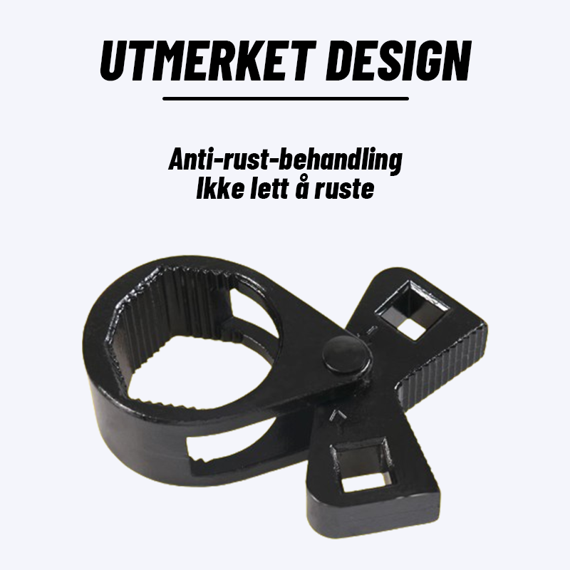 Multifunksjonell Styremaskin Og Rornøkkel/Multifunctional steering gear and rudder stock wrench