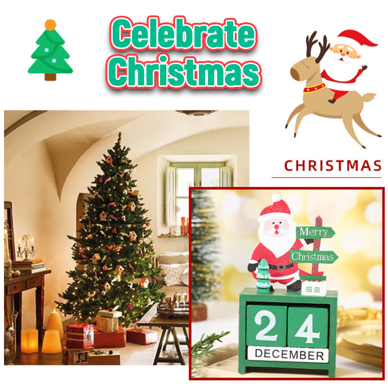 Christmas Calendar Countdown Ornaments