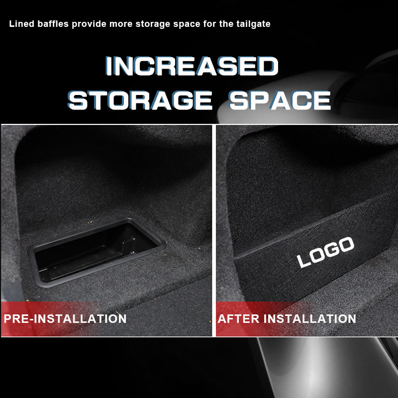 Trunk Storage Compartment Partition（1 pair）