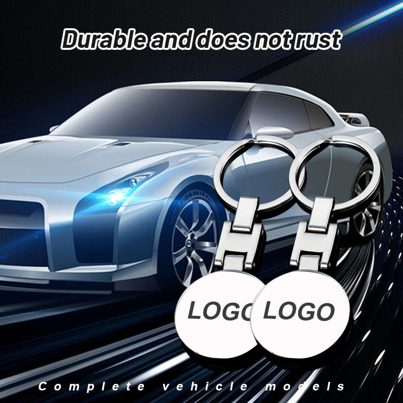 Car Metal Keychain Ring