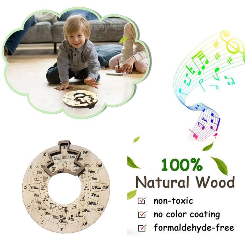 Wooden Melody Tool (for decoration only)