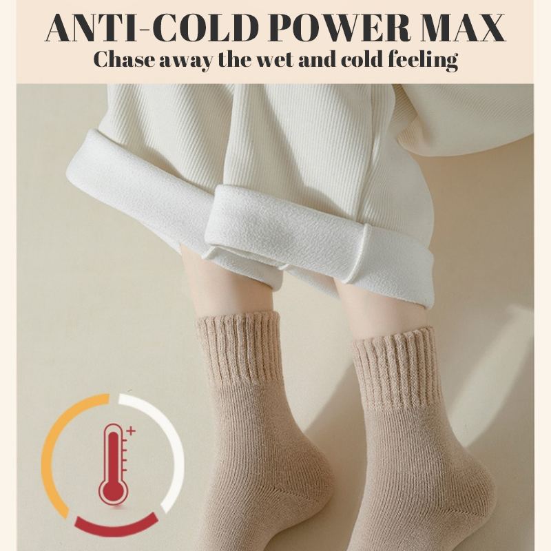 Women's Mid-Calf Socks Plus Fleece Socks