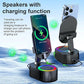 （带充电宝）Multi-Function Induction Bracket Audio Charging Atmosphere Light