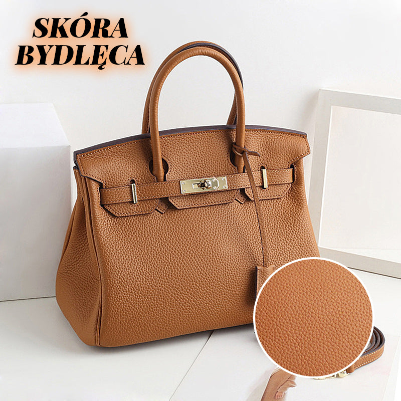 Torba Na Ramię Z Prawdziwej Skóry