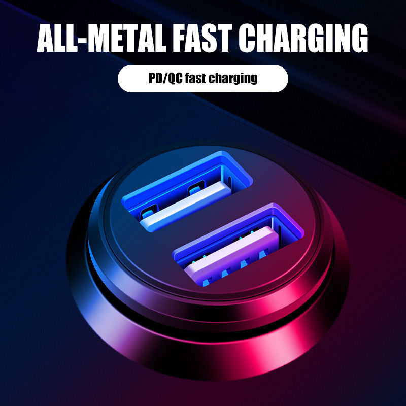 Dual-Port Multi-Function 24v Car Fast Charging