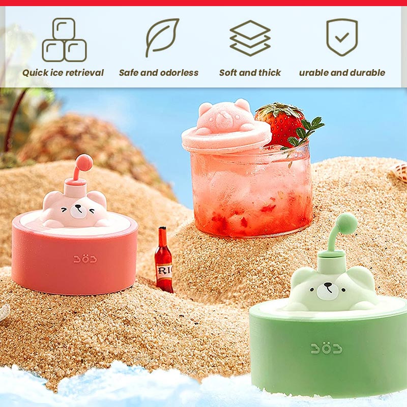 Cute Bear Ice Cube Mold🐻