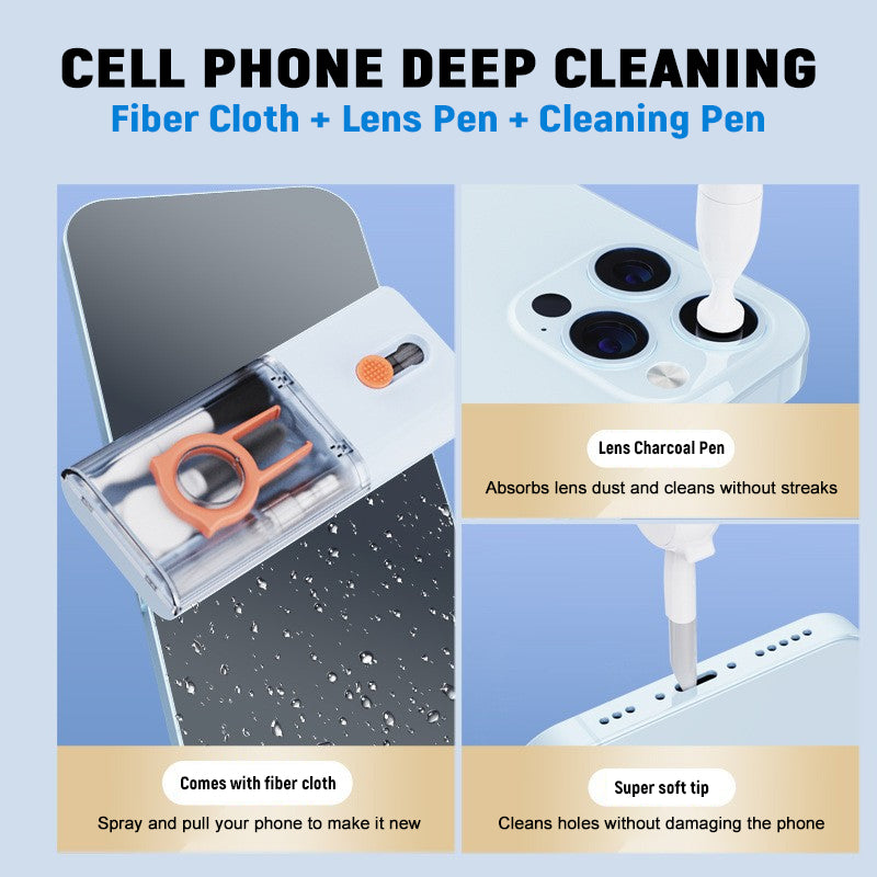 10-In-1 Cleaning Brush Set