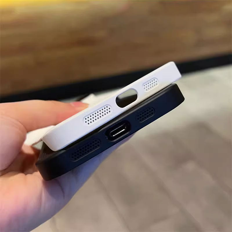 Frameless Mobile Phone Case With Cooling Holes