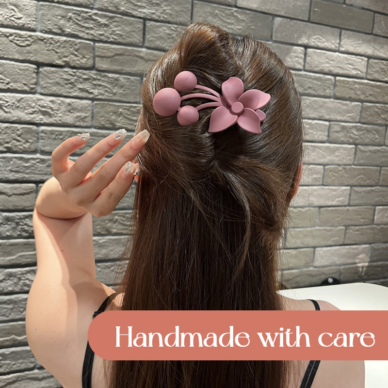 Flower Duckbill Hairpin