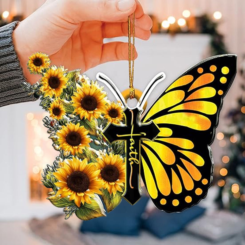 Car Interior Butterfly Pendant