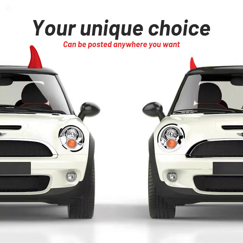 3D Car Roof Devil Horn Decoration