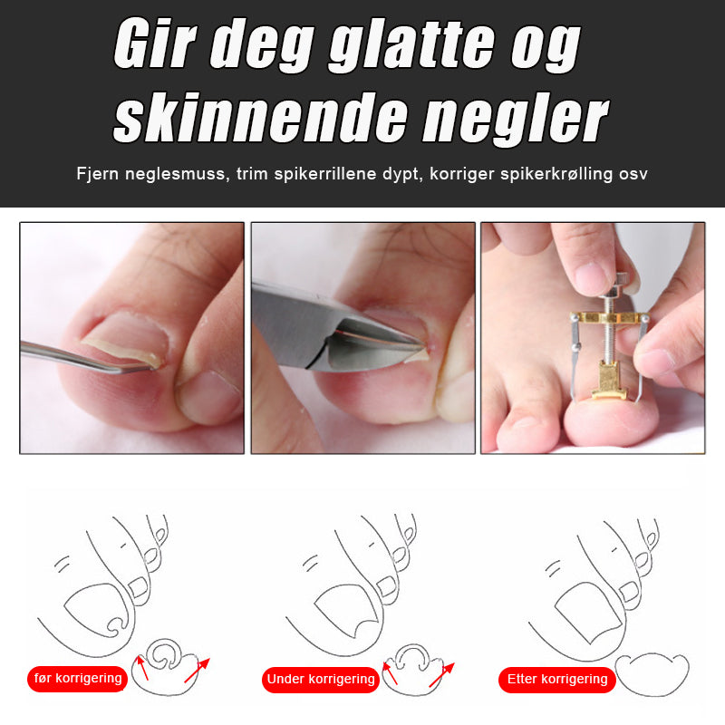 Negleklippersett I Rustfritt Stål/Stainless Steel Eagle Mouth Pliers
