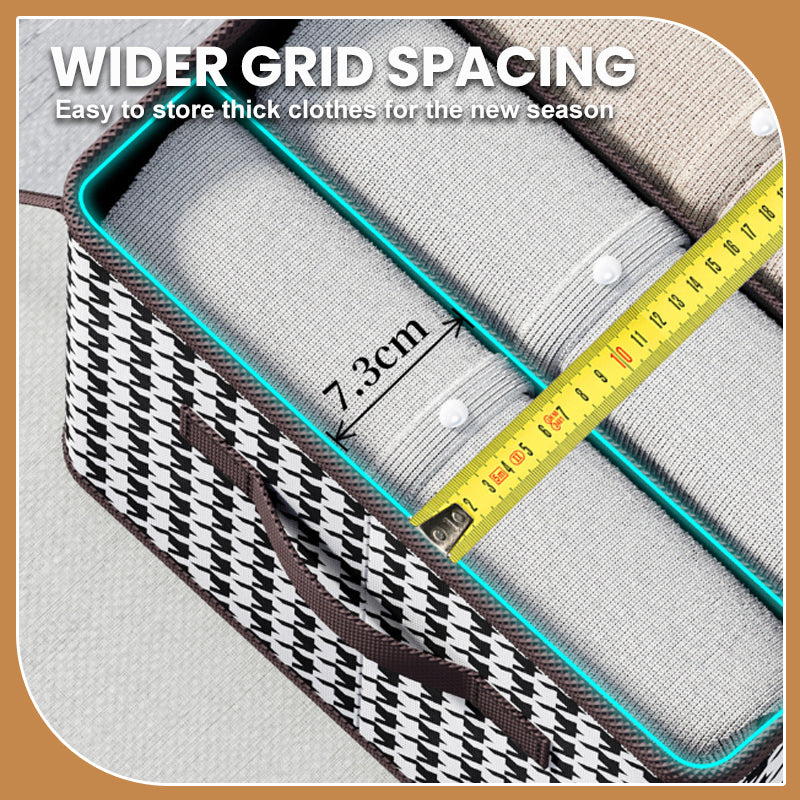 Houndstooth Clothes Storage Box