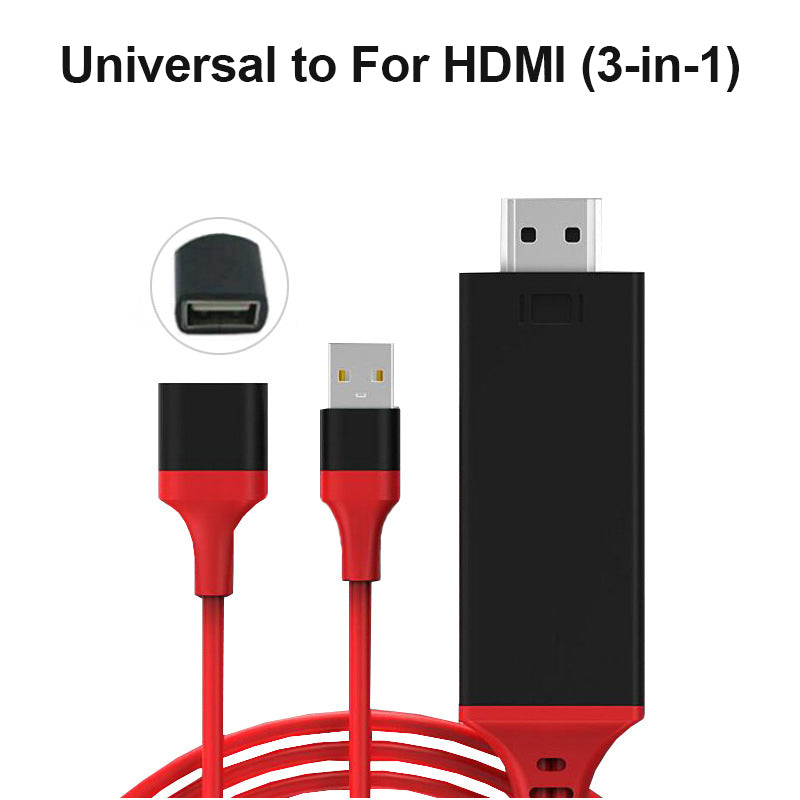 🔥BIG SALE - 40% OFF🔥 1080P No Lagging HDMI TV Cable 📺📺No network required for screen casting