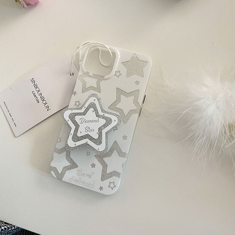 Glitter Star Holder Phone Case