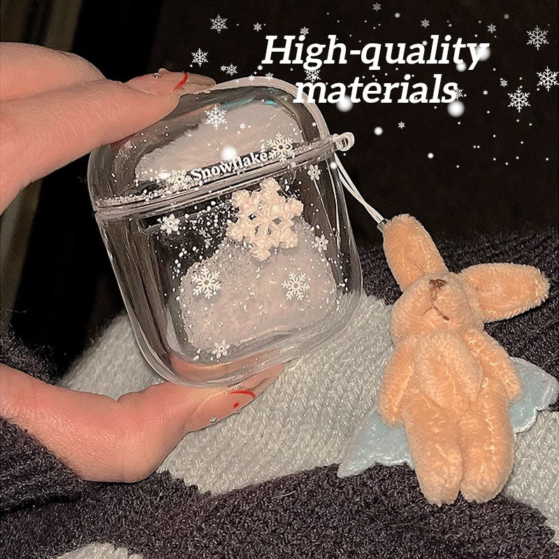 Quicksand Snowflake Headphone Cover