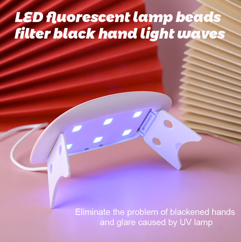 Semi-Cured Gel Nail Patch + UV Lamp