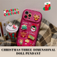 Christmas 3d Doll Mobile Phone Case