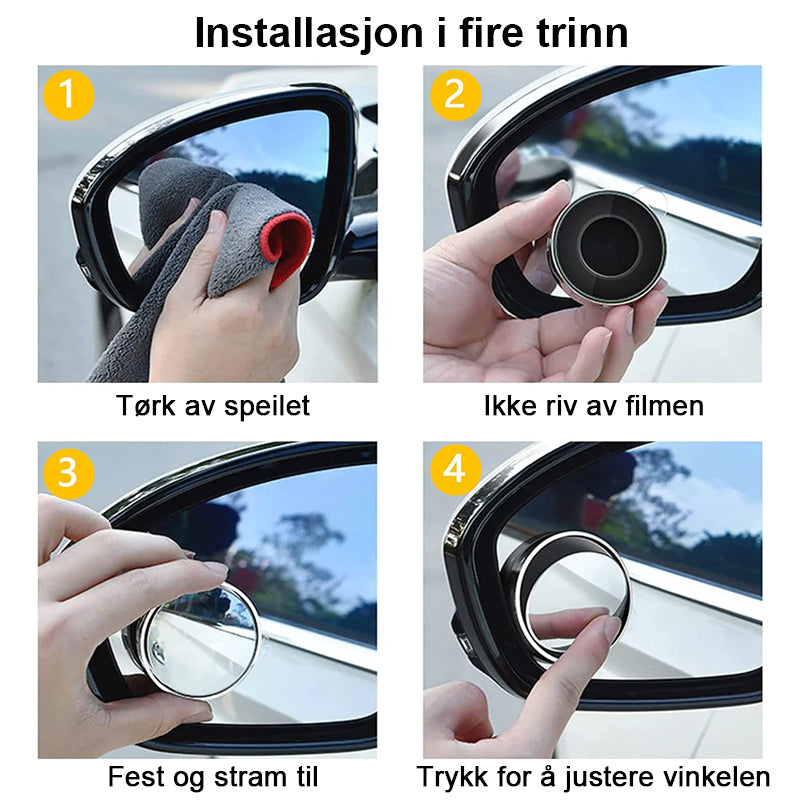 🎁2023 – Hot Sale For Jul🎁Blindsonespeil For Bil (1 Par)/Car blind spot mirror (1 pair)