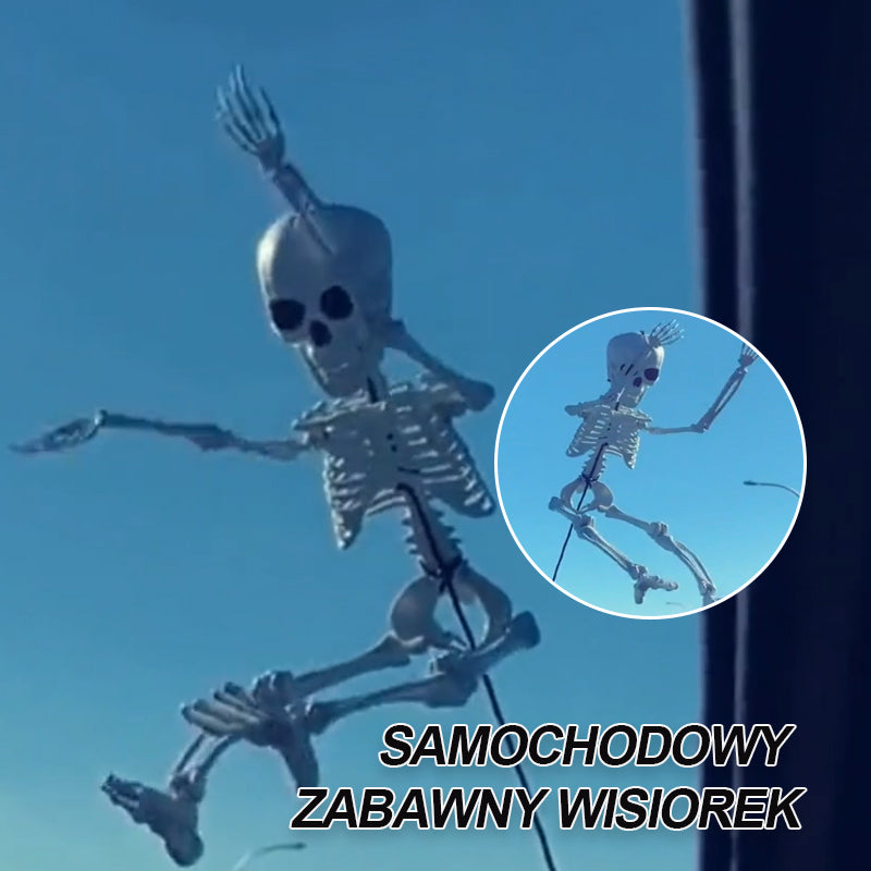 Zawieszka Z Czaszką Na Samochód Na Halloween