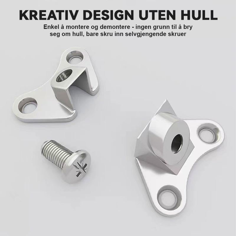 Sommerfuglkobling For Skap I Sinklegering/Zinc alloy cabinet butterfly connector