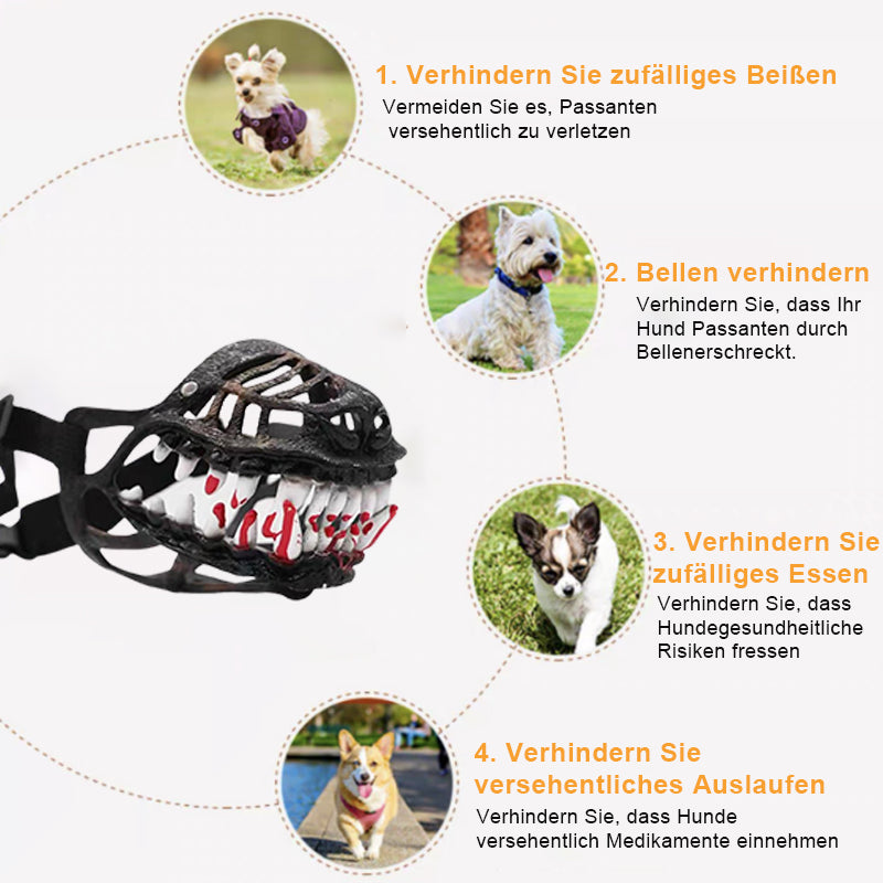 Halloween lustige Hunde-Gesichtsmaske/Dog Mask Mask