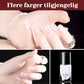 Ny Avtagbar Vannbasert Neglelakk/Removable water-based nail polish
