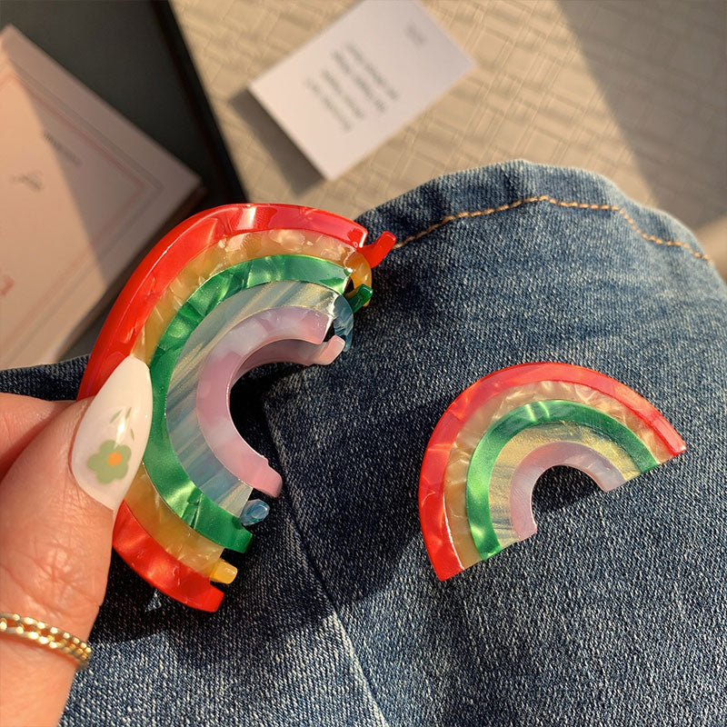 Rainbow Hair Claw🌈
