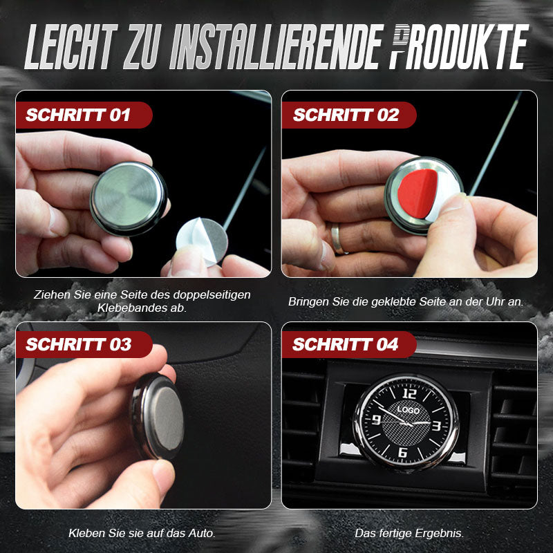 Auto Uhr Schmucksticker