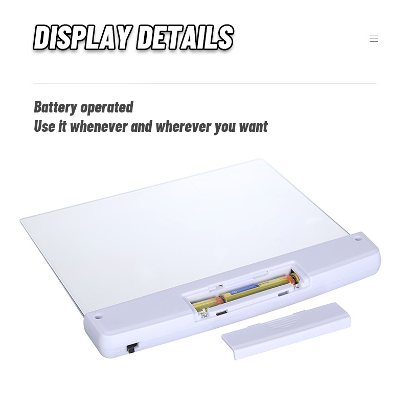 LED Flat-Panel Night Vision Reading Lamp