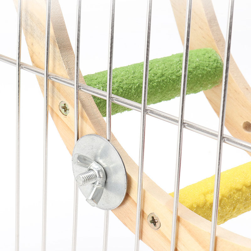 Parrot Climbing Rope Ladder Wood