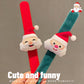 Christmas Snap Ring Buckle Bracelet