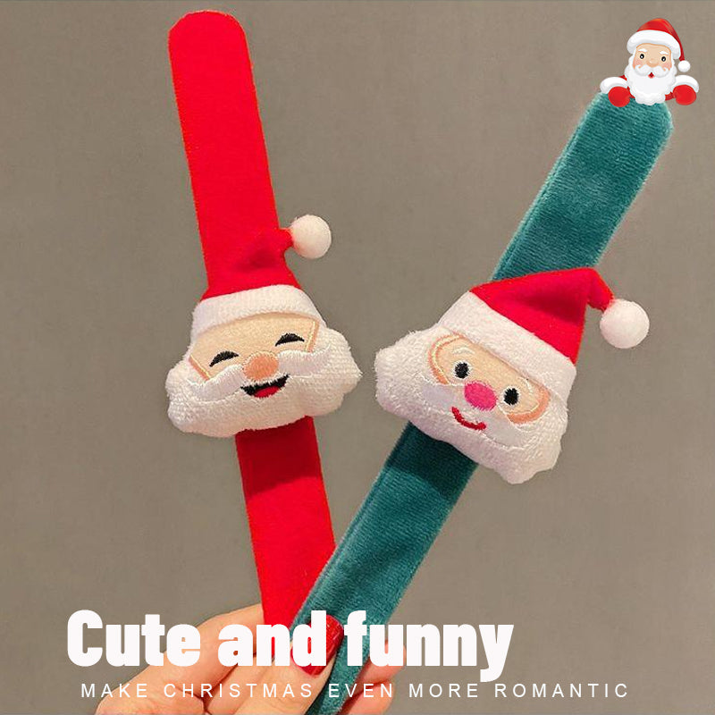 Christmas Snap Ring Buckle Bracelet