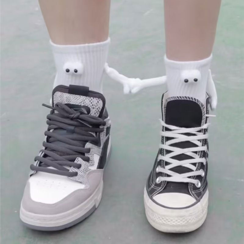 Magnetic Holding Hands Socks