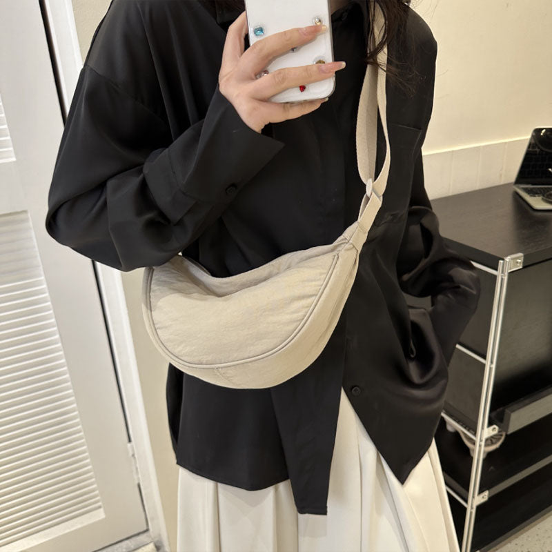 One Shoulder Messenger Nylon Underarm Bag