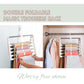Double Foldable Magic Trousers Rack