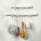 Kitchen Toilet Bathroom Wall Suction Cup 6 Hooks
