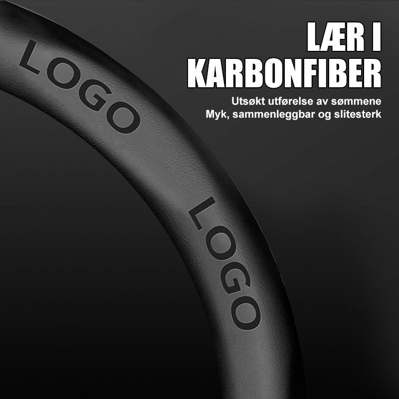 Anti-Skli Karbonfiber Bilratt/Anti-slip carbon fiber car steering wheel