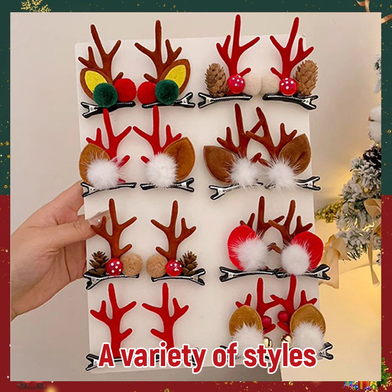 Christmas Antler Hair Clip