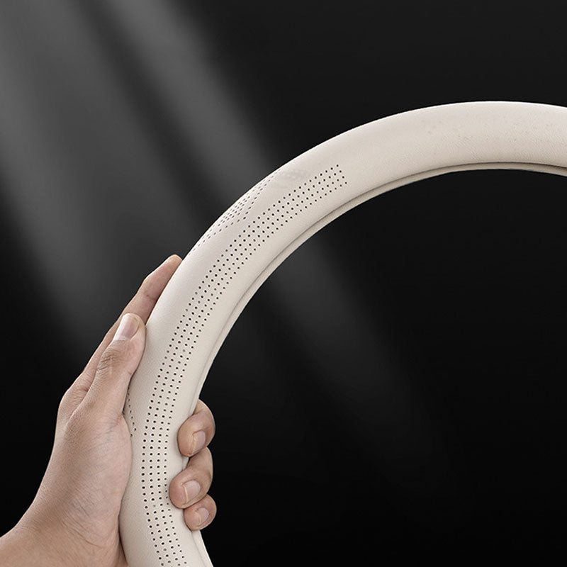 Perforated Breathable Steering Wheel Cover