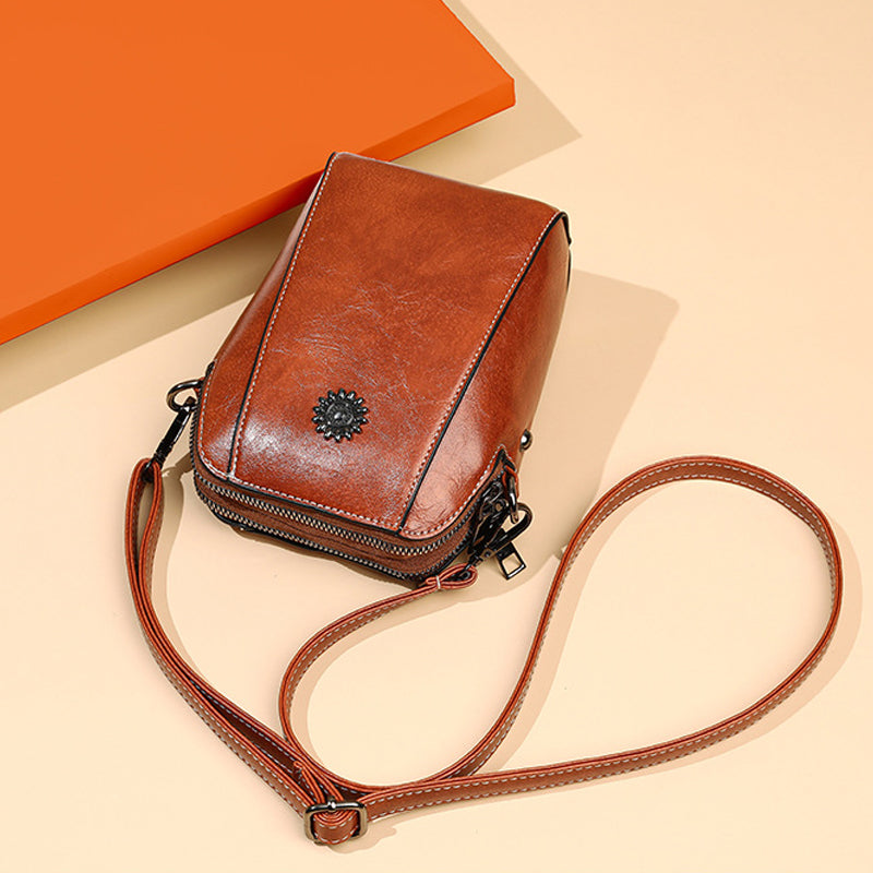 👜RETRO All-Match Vertical Cellphone Bag