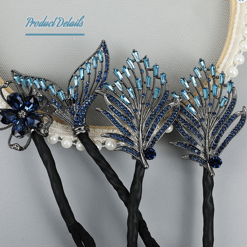 Hand-Braided Meatball Head Hair Iron