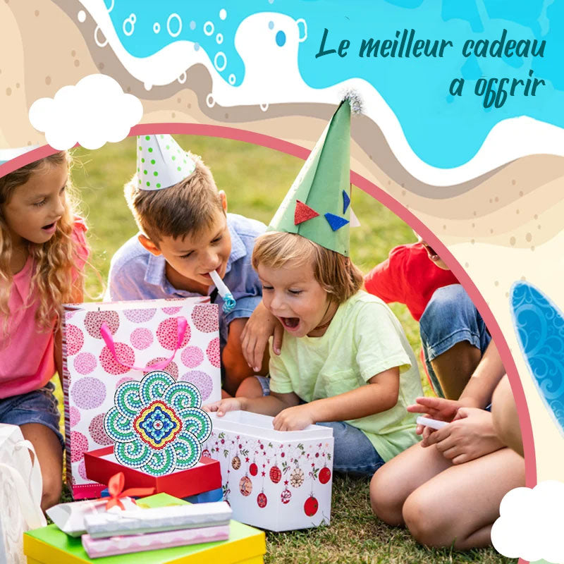 Sets de dessous de verre en diamant, dessous de verre en peinture diamant/Diamond Crafts Coasters Diamond Painting Coasters