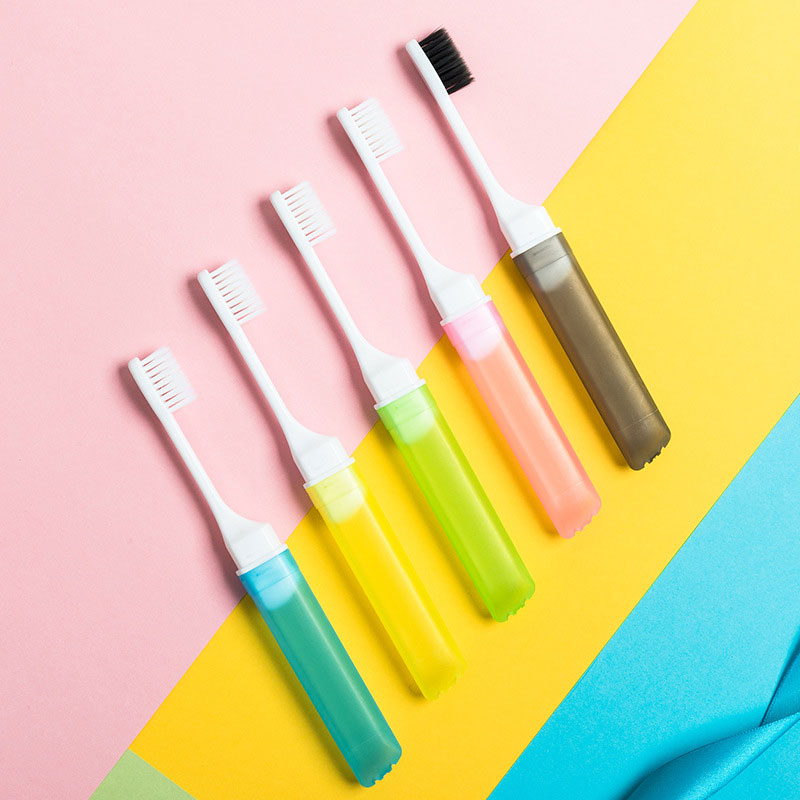 Colorful Folding Toothbrush (5PCS)